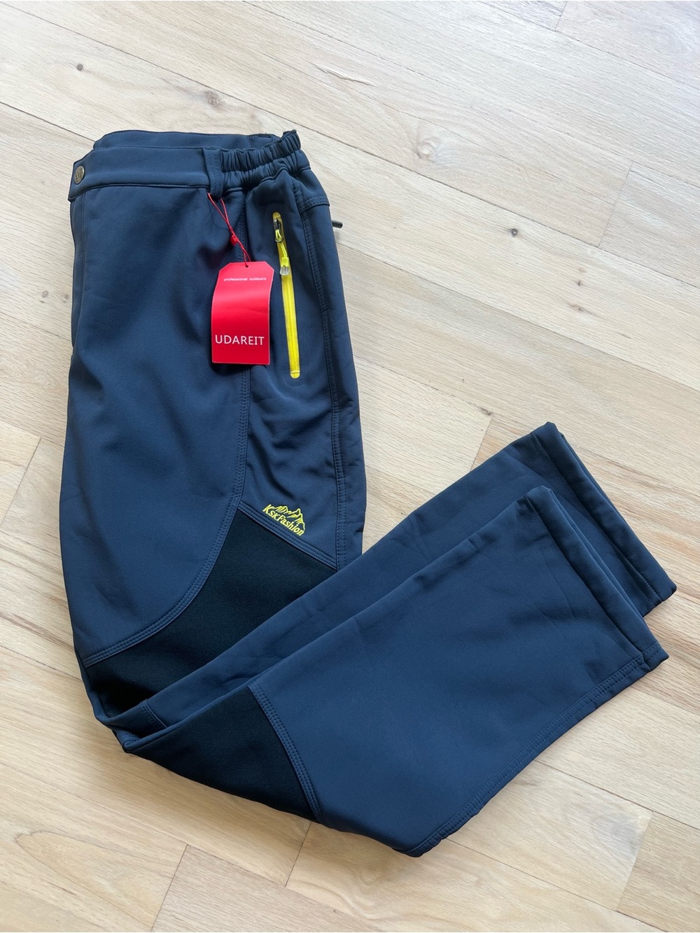 UDAREIT NWT 3XL Unisex Softshell Hiking Pants Fleece Lined Ski Snow Winter